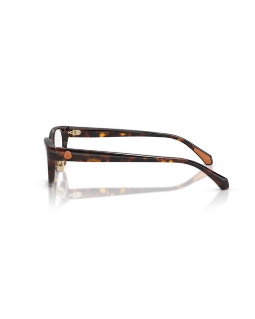 Moncler Black Me2029D 3002 Optical Frames Acetate Transparent Round Normal
