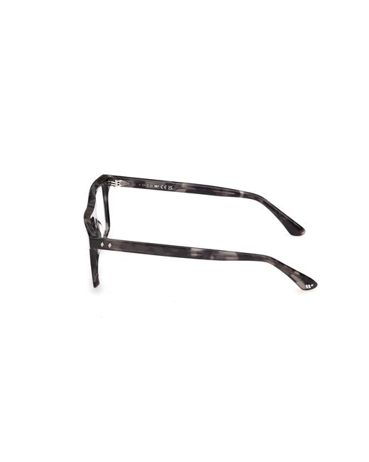 Web Black We5471 055 Optical Frames Acetate Squared Normal for men