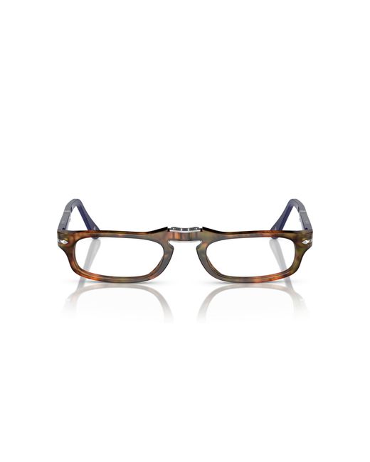Persol Black Po2886V 1134 Optical Frames Acetate Transparent Squared Normal for men