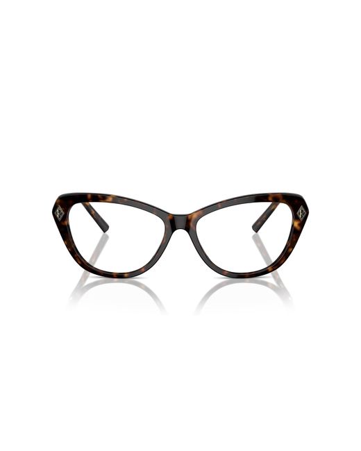 Ralph Lauren Black Rl6245 5003 Optical Frames Acetate Transparent Cat Eye Normal