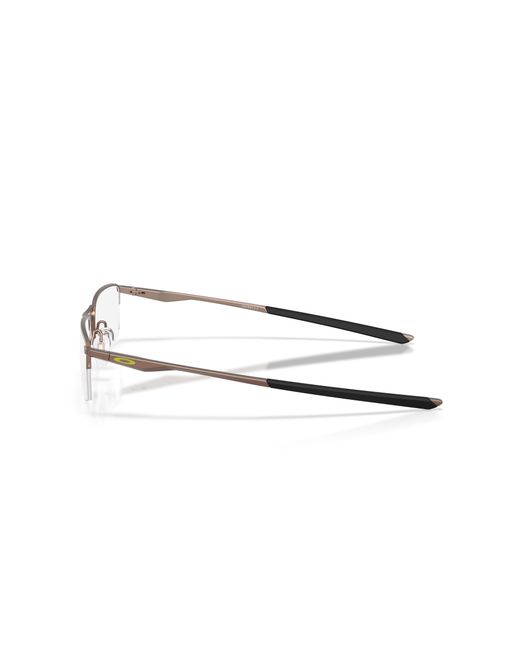 Oakley Black Ox3218 Socket 5.5 321818 Optical Frames Metal Transparent Squared Normal for men
