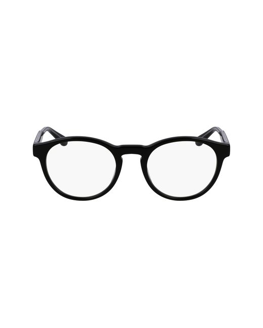 Calvin Klein Black Ck24551Mag-Set 001 Optical Frames Acetate Round Normal