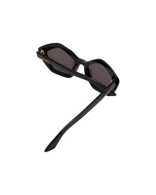 Marni Black 4Za Eluvi Sunglasses Acetate Geometric Normal