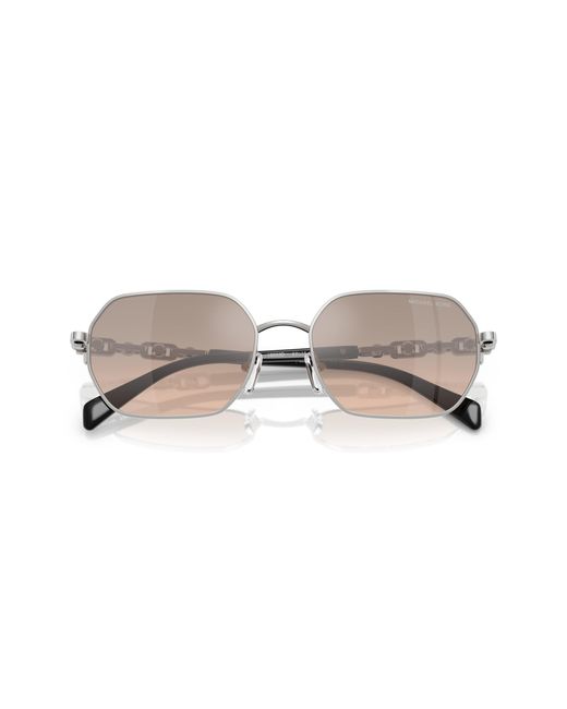 Michael Kors Black Mk1165 Saint Martin 18933D Sunglasses Metal Geometric Normal Shaded