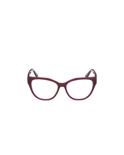 Guess Black Gm50061 71 Optical Frames Acetate Cat Eye Normal