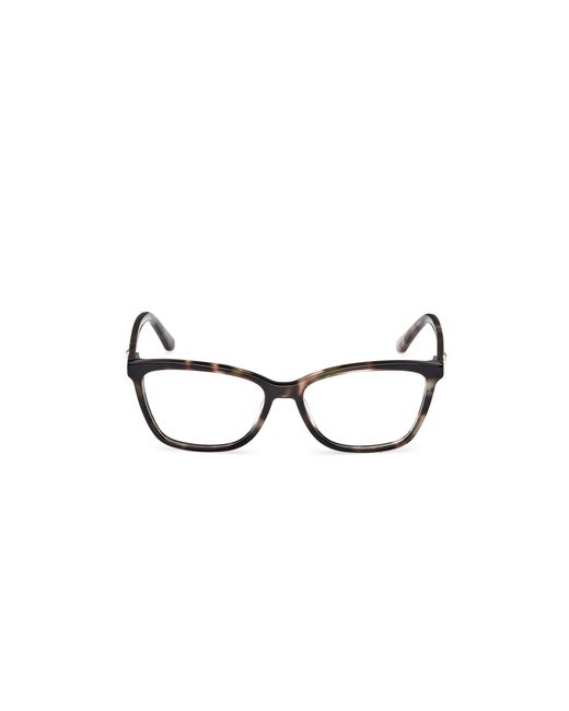 Guess Black Gu50310 098 Optical Frames Acetate Squared Normal