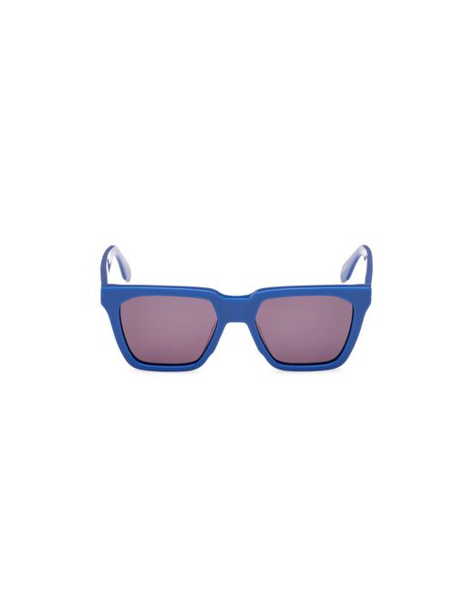 Adidas Black Or0110 90A Sunglasses Acetate Smoke Squared Normal for men