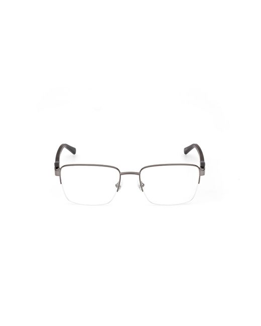 Timberland Black Tb1818 8 Optical Frames Metal Squared Normal for men