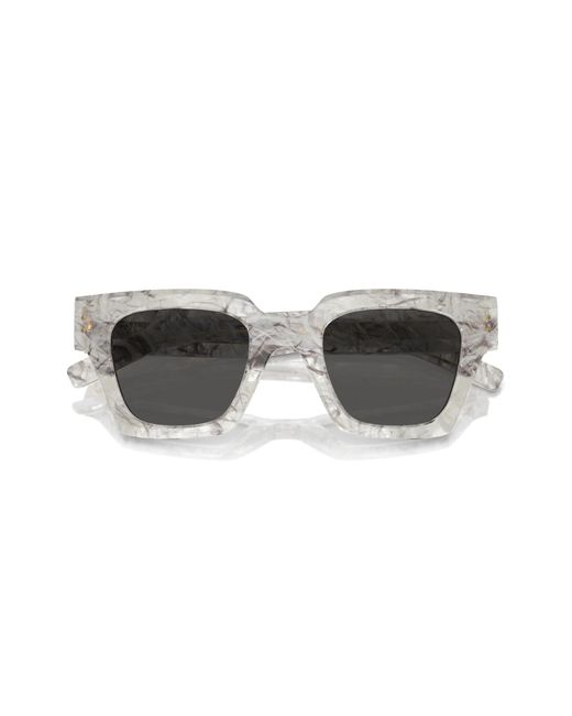 Dolce & Gabbana Black Dg4413 342887 Sunglasses Acetate Squared Normal for men