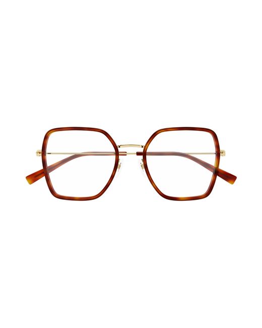 Gucci Black Gg1850O 002 Optical Frames Injected Transparent Squared