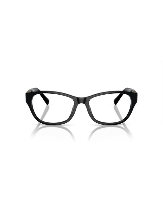 Ralph Lauren Black Rl6237U 5001 Optical Frames Acetate Transparent Round Normal