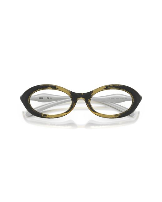 DIESEL Black Dl6005U 2030 Optical Frames Injected Round Normal