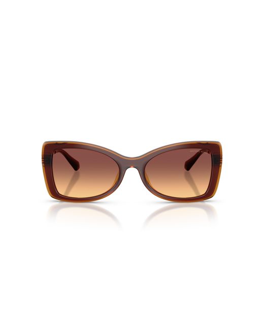 Michael Kors Black Mk2272U Malaga 311378 Sunglasses Injected Butterfly Normal Nuanced