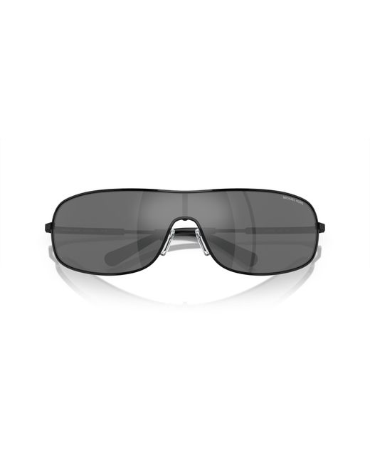 Michael Kors Black Mk1139 Aix 10056G Sunglasses Metal Squared Normal Mirror