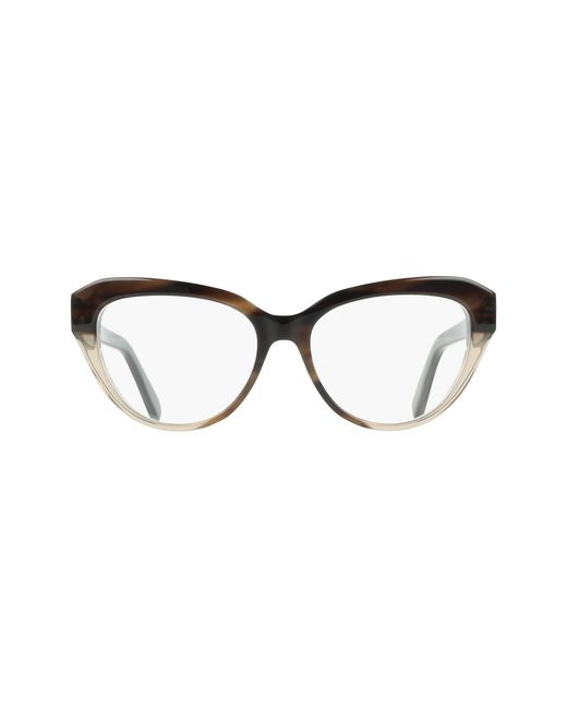 Ferragamo Black Sf3046 245 Optical Frames Acetate Cat Eye Normal