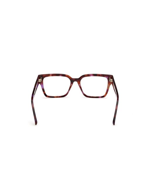 MAX&Co. Black Mo5179 055 Optical Frames Acetate Squared Normal