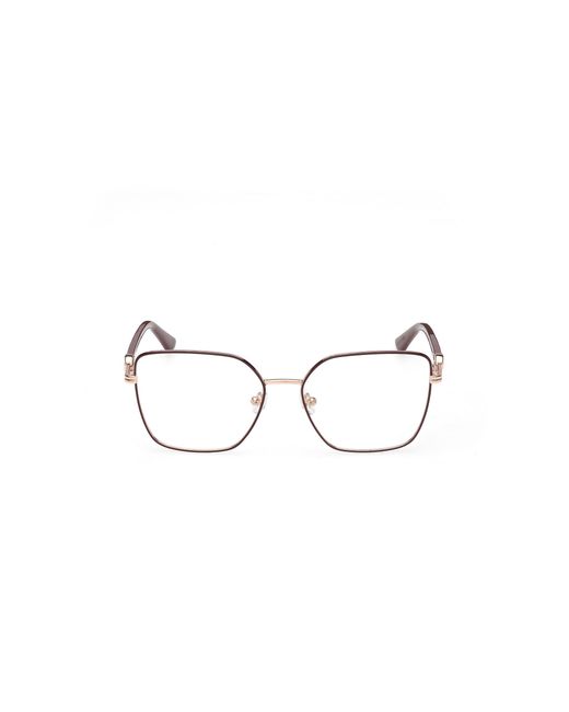 Guess Black Gu50313 069 Optical Frames Metal Squared Normal