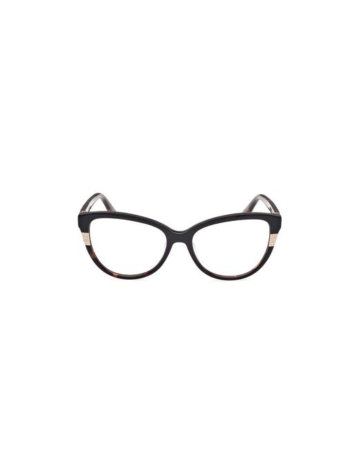 Guess Black Gm50011 005 Optical Frames Acetate Cat Eye Normal