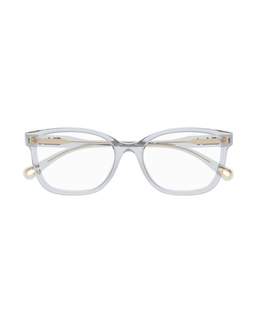 Chloé Black Ch0276Oa 002 Optical Frames Acetate Transparent Squared