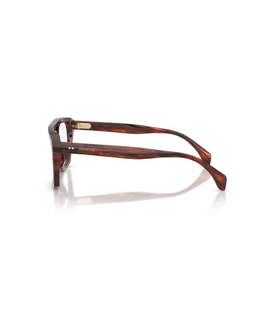 Moncler Black Me2018U 3034 Optical Frames Acetate Transparent Squared Normal
