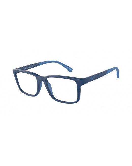 Emporio Armani Black Ea3203 5088 Optical Frames Plastic Squared for men