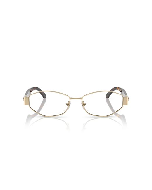 Versace Black Ve1298 1252 Optical Frames Metal Geometric Normal