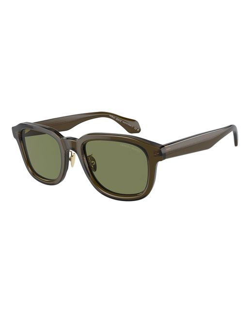 Giorgio Armani Green Ar8206 60612A Sunglasses Acetate Squared Normal for men