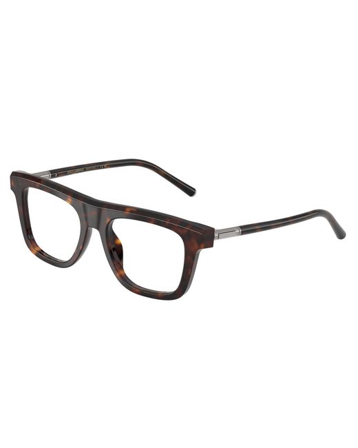 Dolce & Gabbana Black Dg3434 502 Optical Frames Acetate Squared Normal for men
