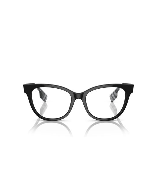 Burberry Black Be2375 Evelyn 3001 Optical Frames Acetate Cat Eye