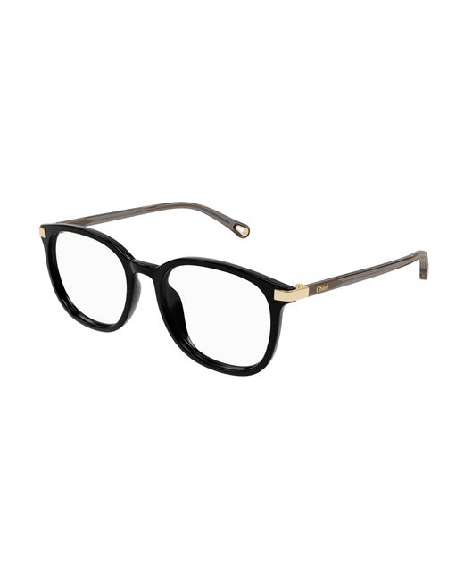 Chloé Black Ch0247Oa 001 Optical Frames Acetate Transparent Cat Eye