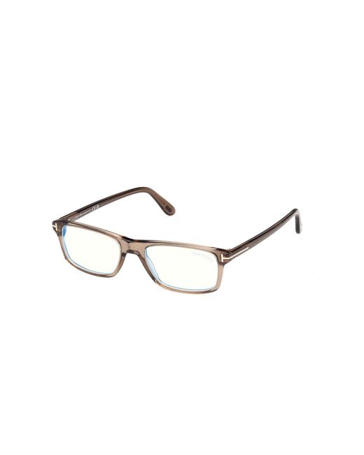 Tom Ford Black Ft6119-B 048 Optical Frames Acetate Squared Normal for men