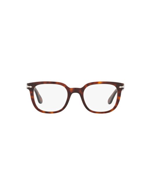 Persol Black Po3263V 24 Optical Frames Acetate Transparent Squared Normal