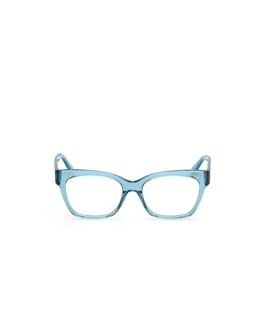 Guess Blue Gu50233 087 Optical Frames Acetate Squared Normal