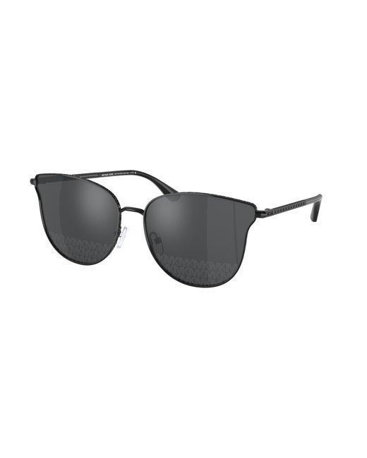 Michael Kors Black Mk1120 Salt Lake City 10056G Sunglasses Metal Round Normal Mirror