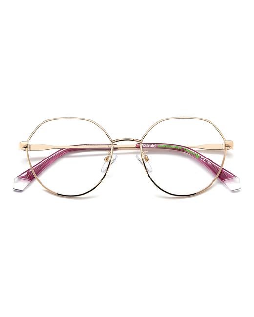 Polaroid Black Pld D490/G Ddb Optical Frames Metal Geometric