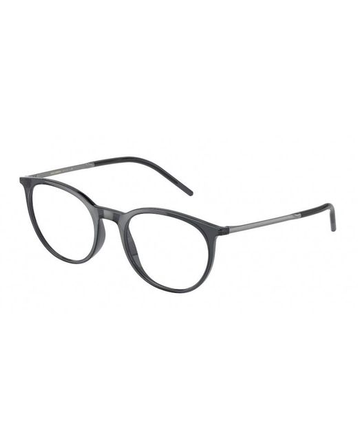 Dolce & Gabbana Black Dg5074 3255 Optical Frames Plastic Pantos for men