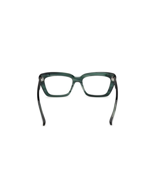 Max Mara Black Mm5210 098 Optical Frames Acetate Cat Eye Normal