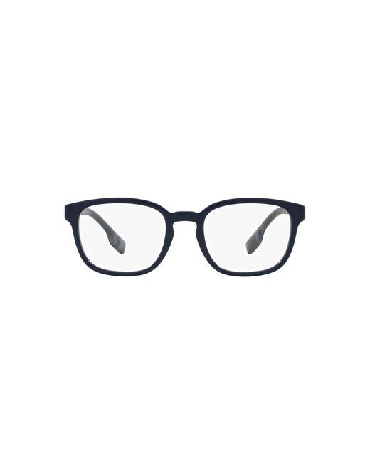 Burberry Black Be2344 Edison 4076 Optical Frames Acetate Transparent Squared Normal for men