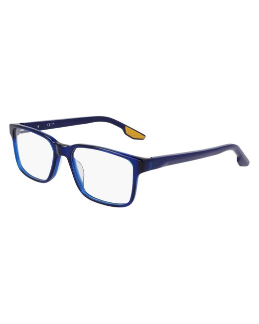 Nike Black 7160 410 Optical Frames Recycled Pet Squared Normal Photochromatic for men