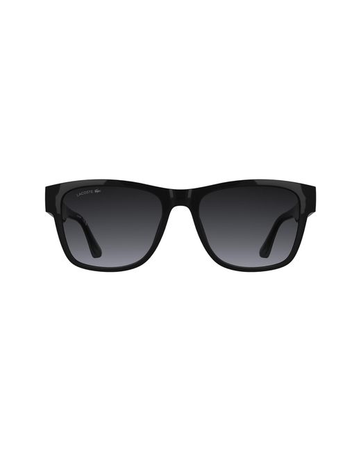 Lacoste Black L6084S 001 Sunglasses Bio-Injected Squared Normal for men