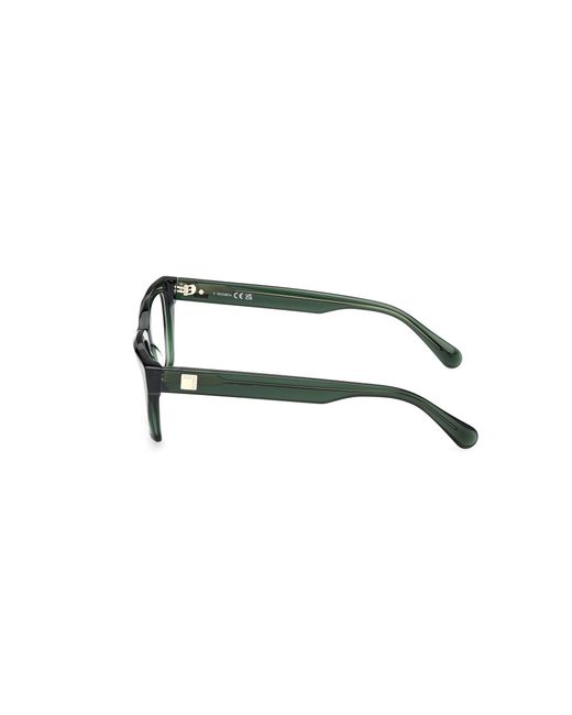MAX&Co. Black Mo5203 096 Optical Frames Acetate Squared Normal