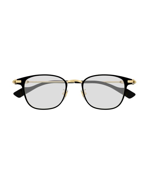Gucci Black Gg1740Ok 001 Optical Frames Titanium Transparent Round