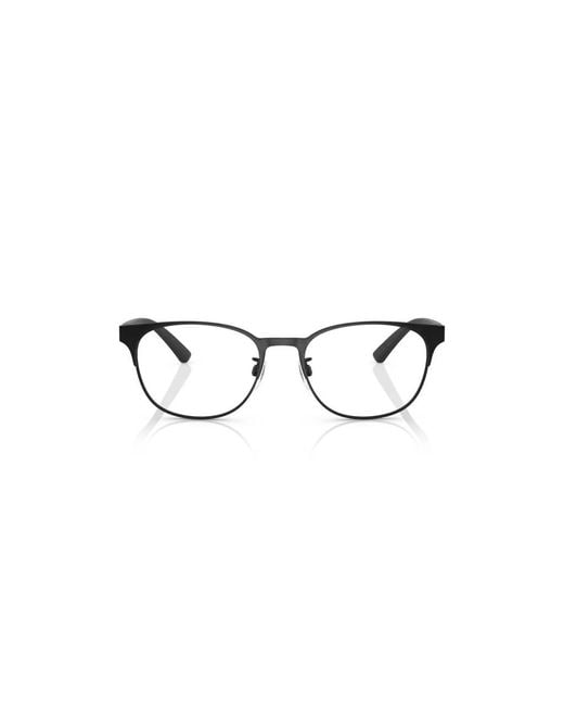 Emporio Armani Black Ea1139 3001 Optical Frames Metal Pillow for men