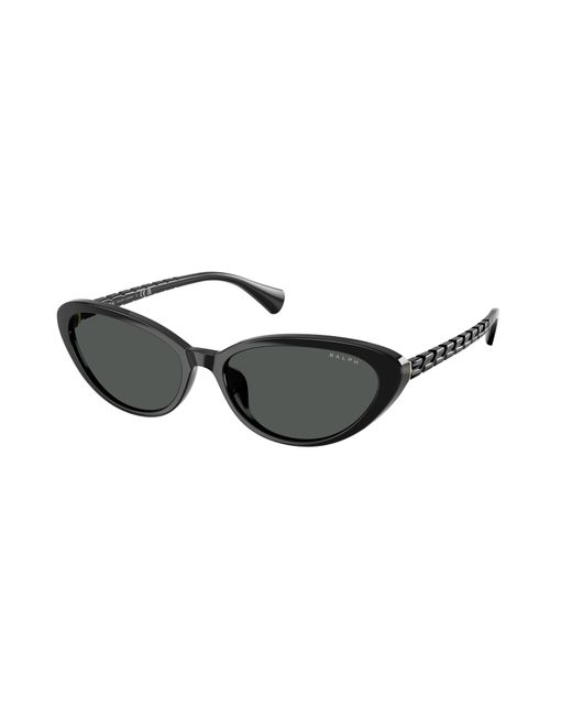 Ralph Lauren Black Ra5338U 500187 Sunglasses Injected Butterfly Normal Shaded
