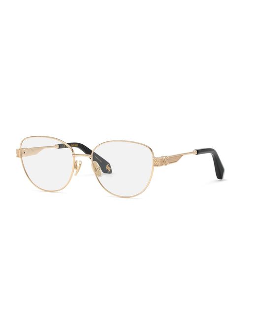 Roberto Cavalli Black Vrc166M 349 Optical Frames Metal Butterfly