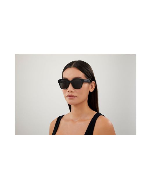 Balenciaga Black Bb0215Sa 001 Sunglasses Acetate Squared