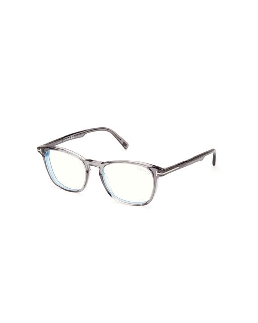 Tom Ford Black Ft5960-B 020 Optical Frames Acetate Squared Normal for men
