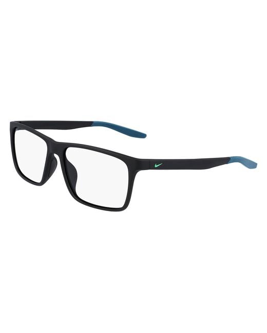 Nike Black 7116 034 Optical Frames Plastic Squared Photochromatic