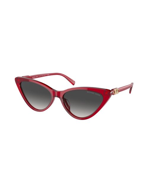 Michael Kors Black Mk2195U Harbour Island 39558G Sunglasses Acetate Cat Eye Normal Shaded