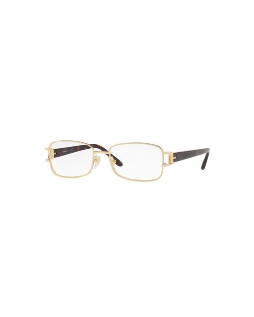 Sferoflex Black Sf2597B 108 Optical Frames Metal Squared